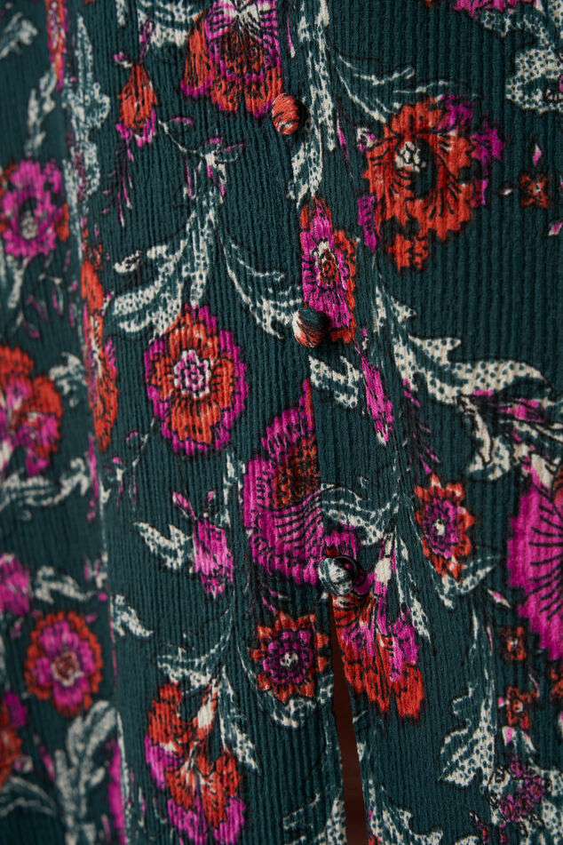 Maxi jurk met bloemenprint image number 5