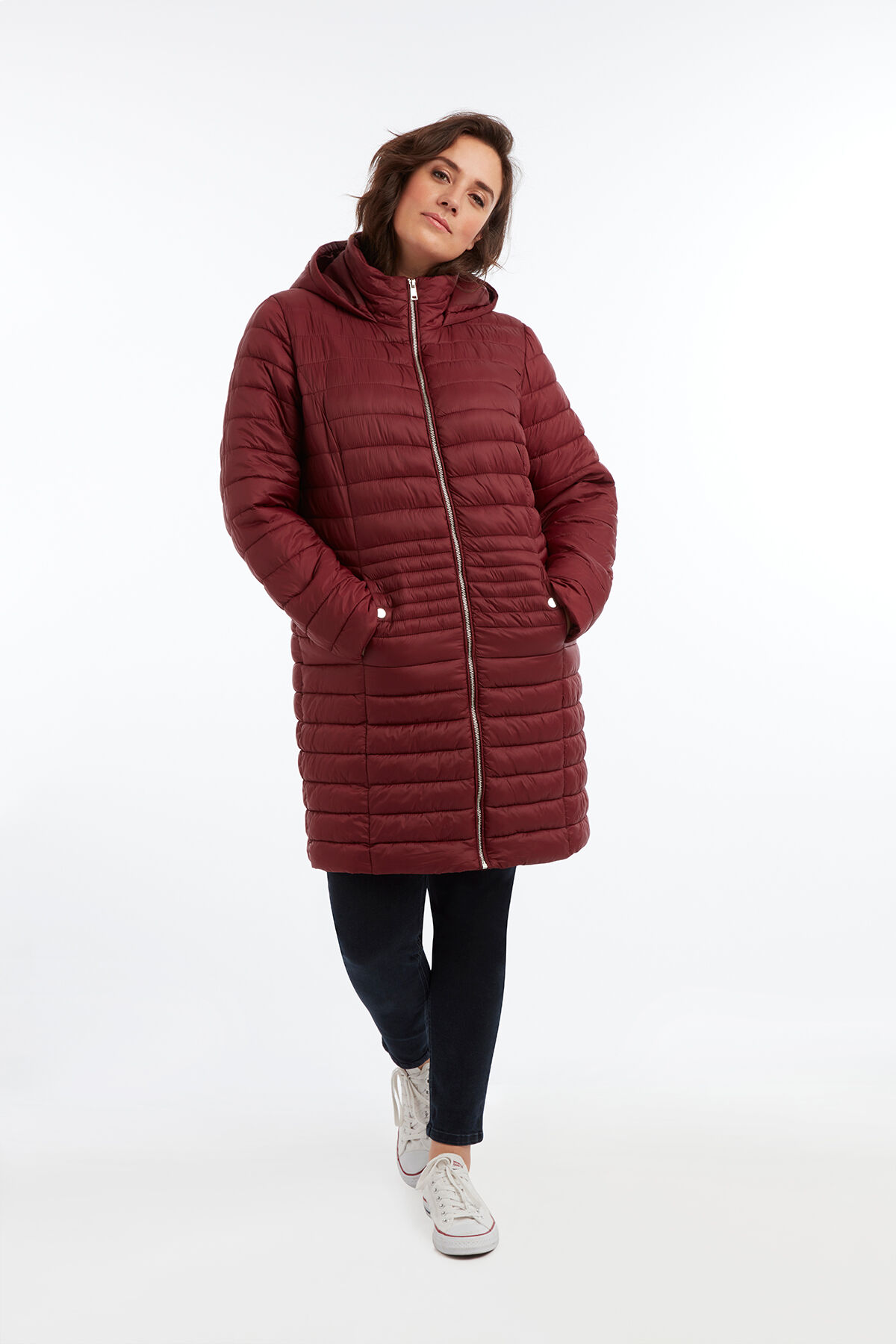 Licht gewatteerde parka image number 3