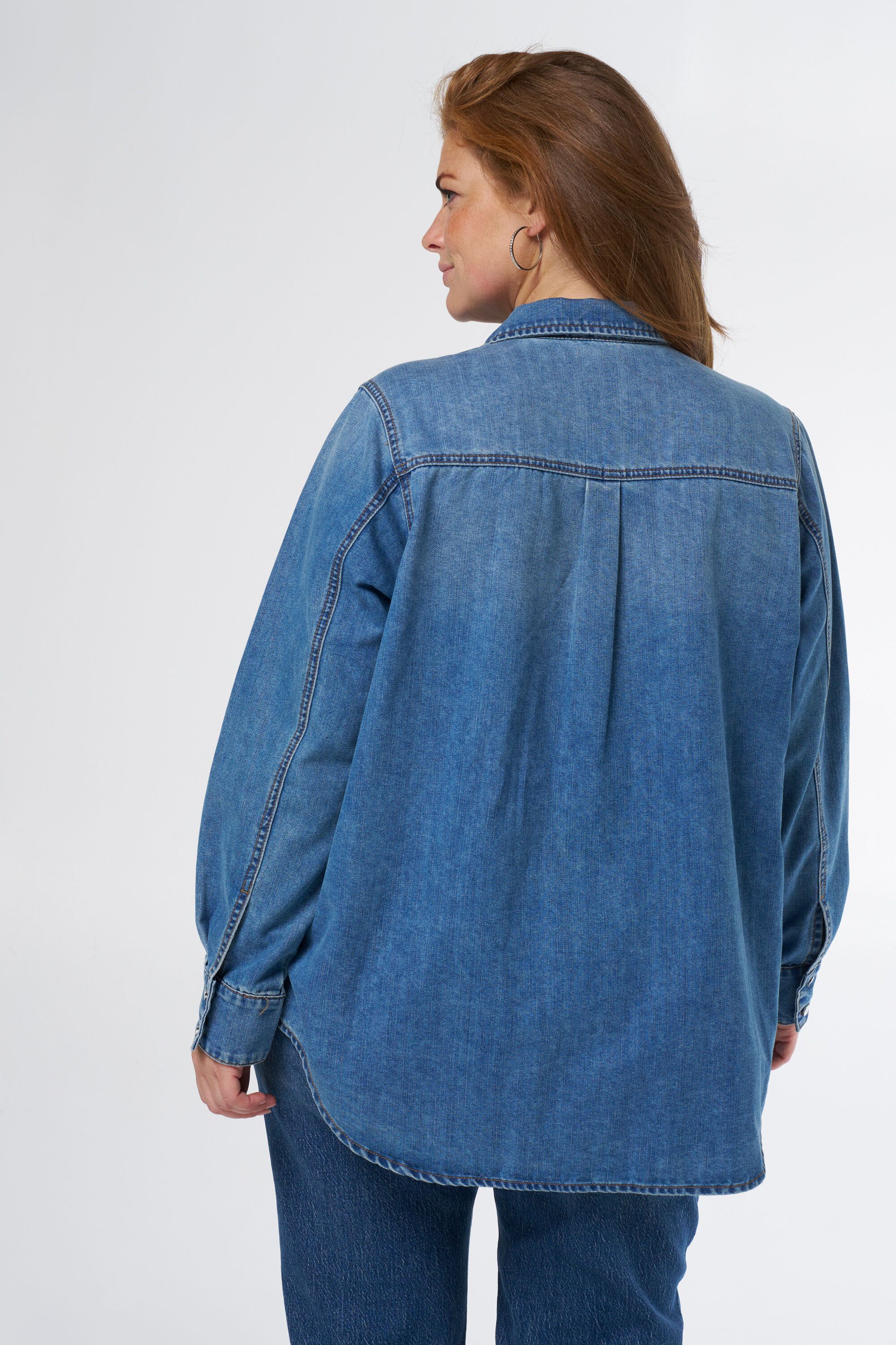 Denim blouse  image number 3