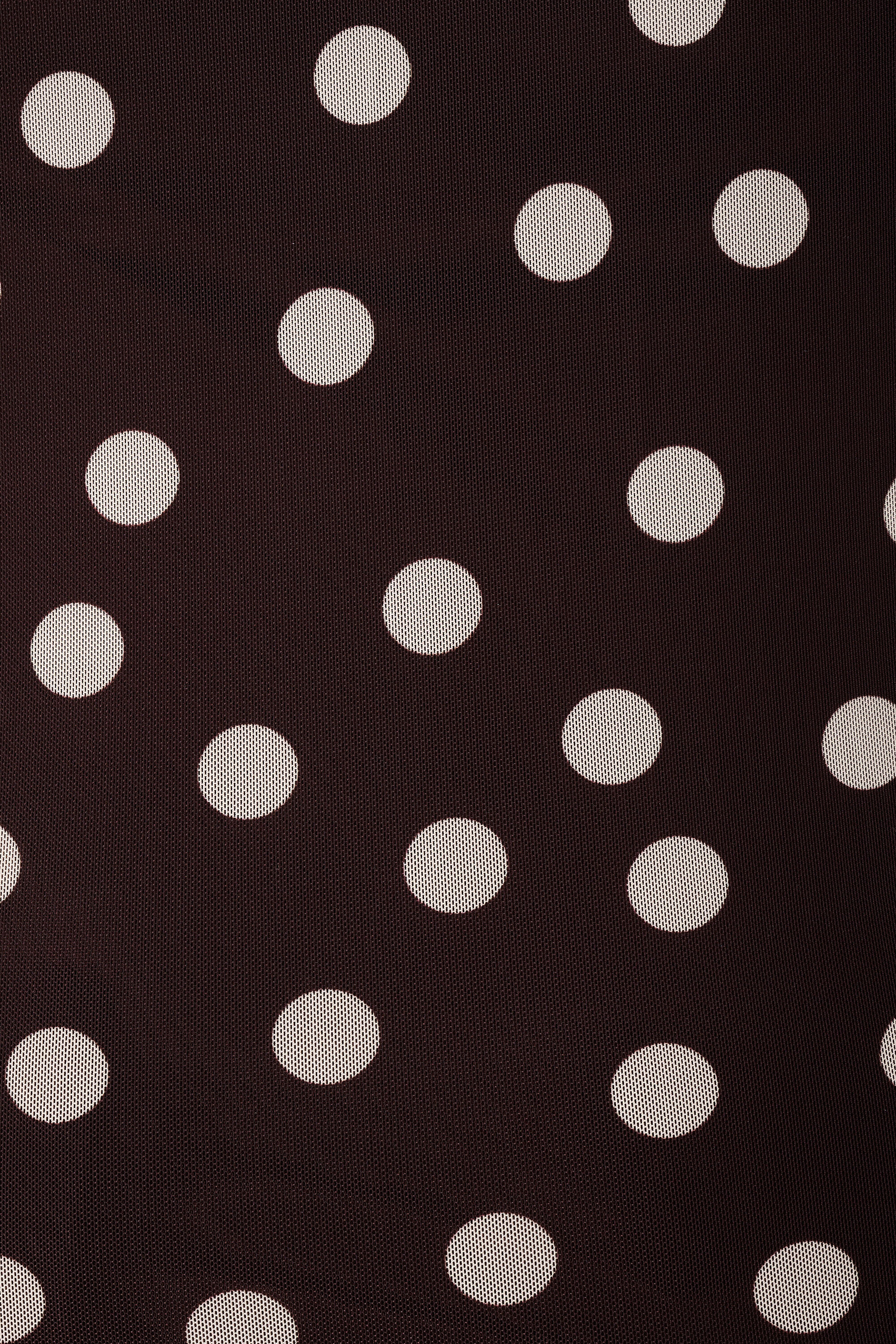 Polka dot mesh top image number 6
