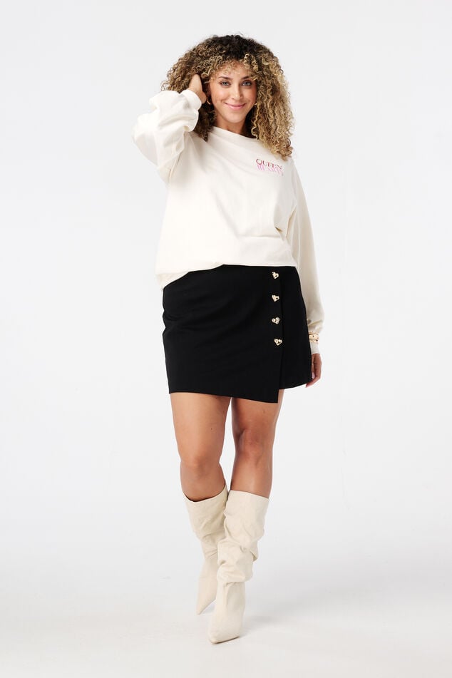 Sweater met backprint image number 5