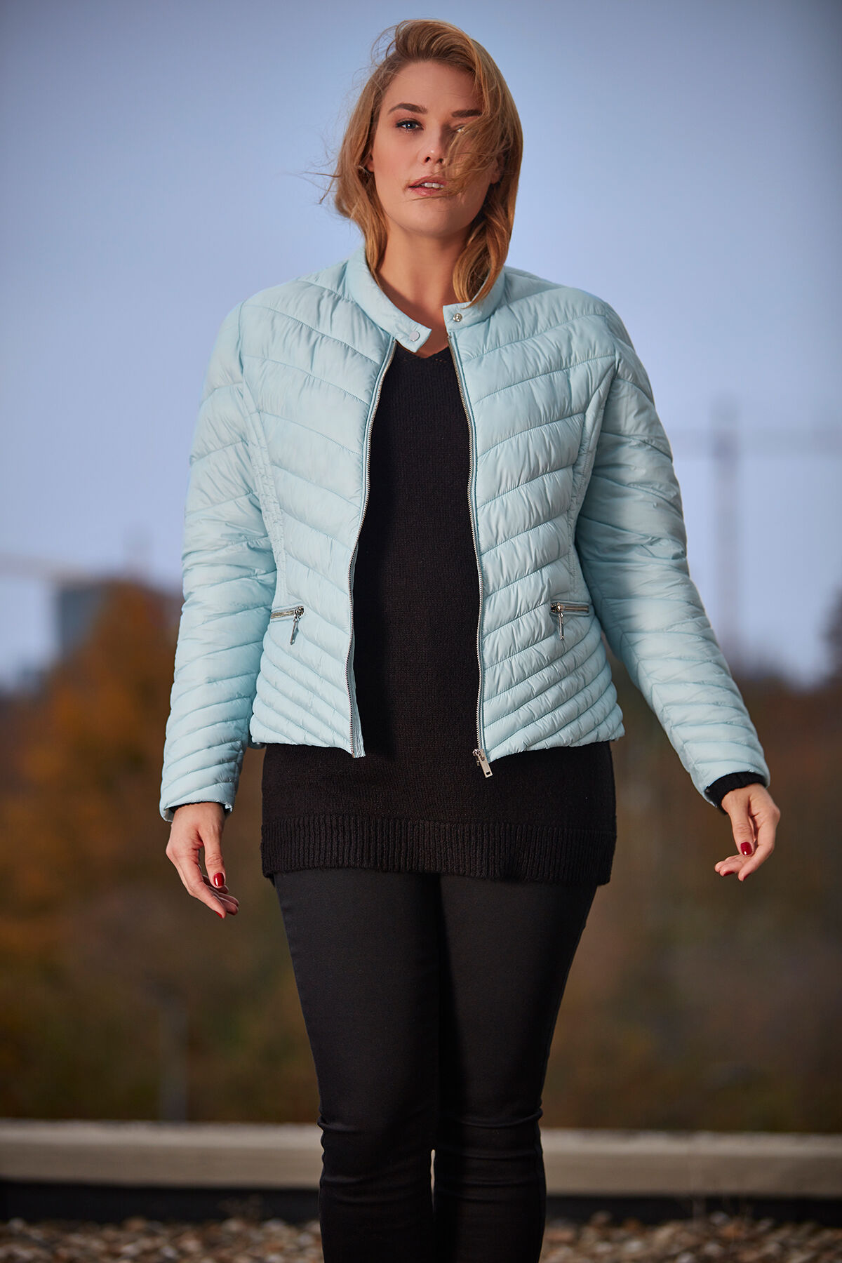 Gewatteerde jas  image number 3