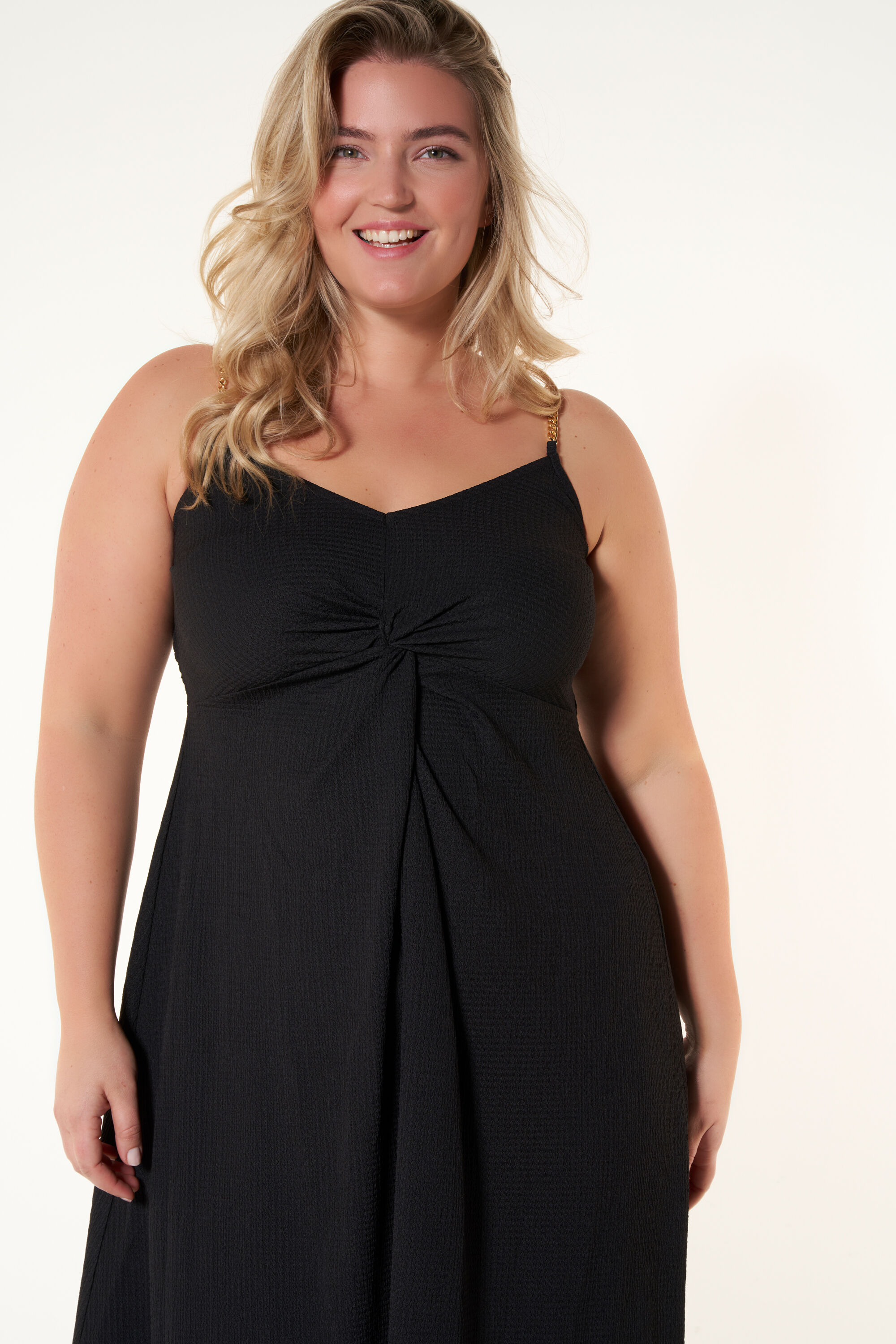 Dames Jurk met gouden details MS Mode