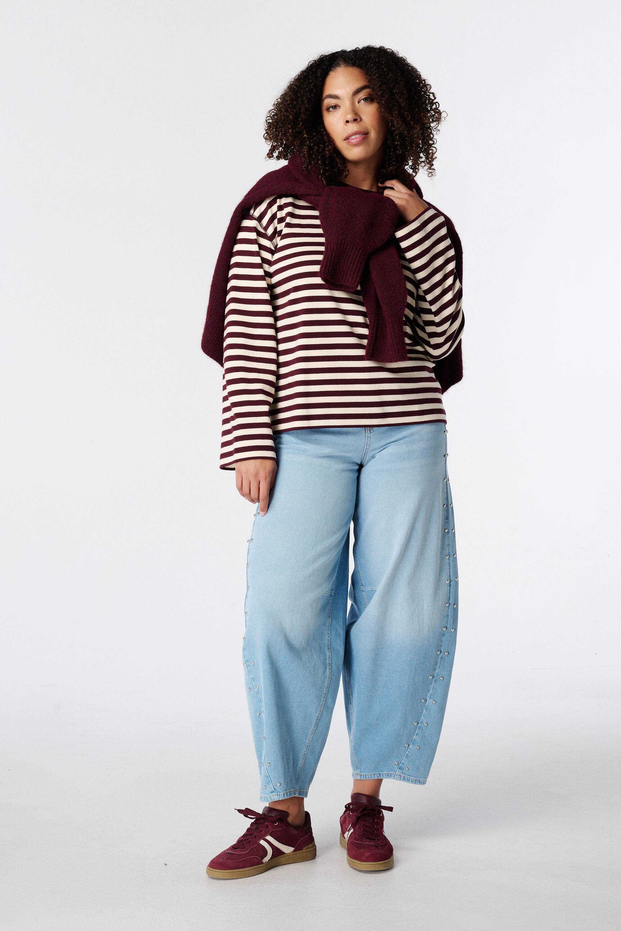 Gestreepte longsleeve  image number 5