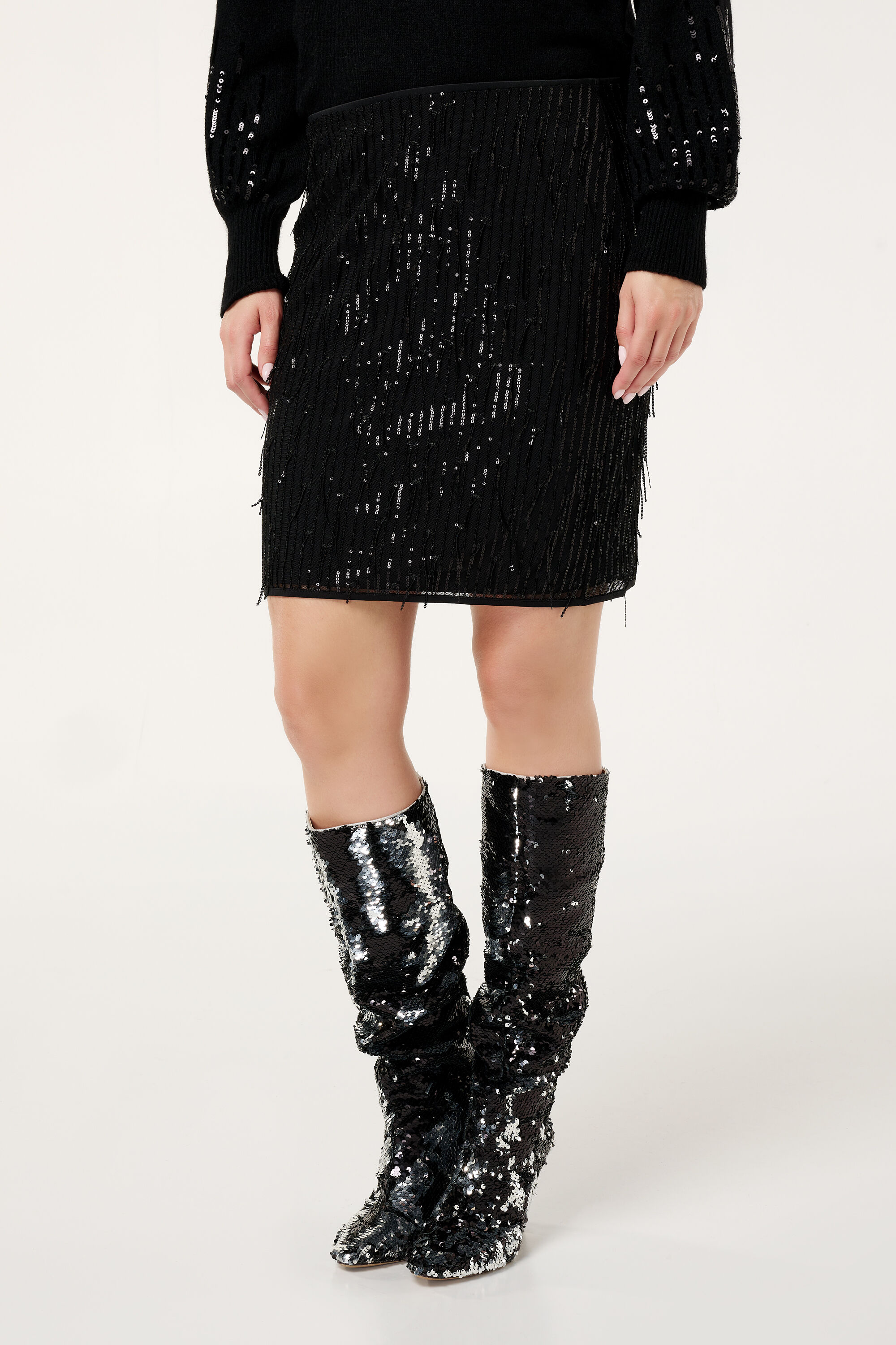 Rok met pailletten image number 5