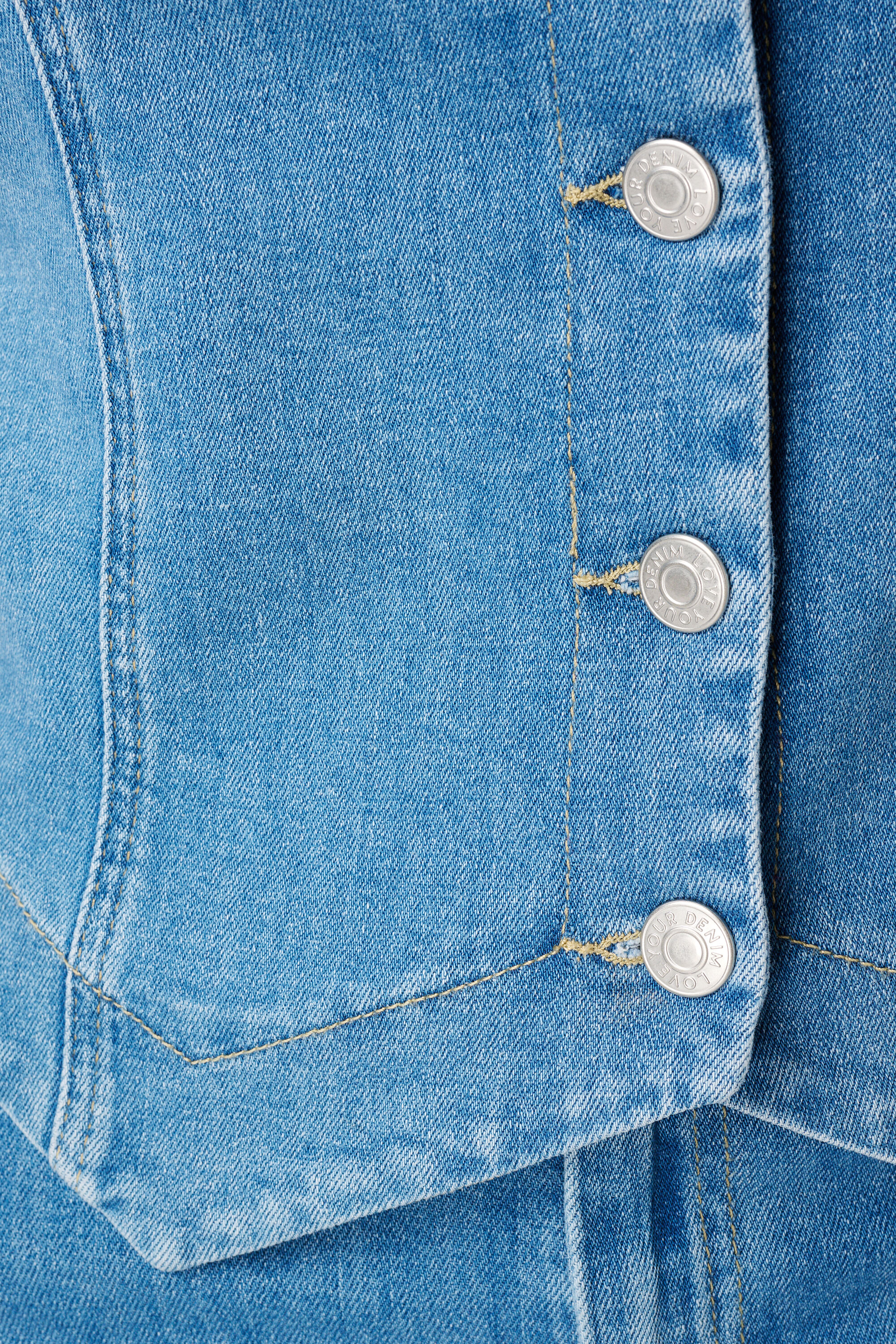 Gilet denim image number 6