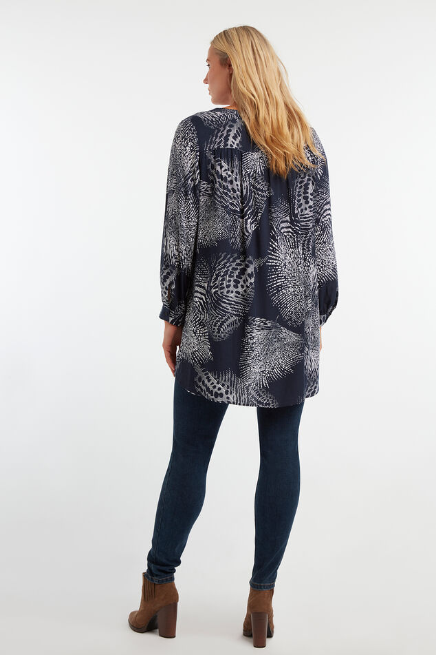 Blouse met print image number 4