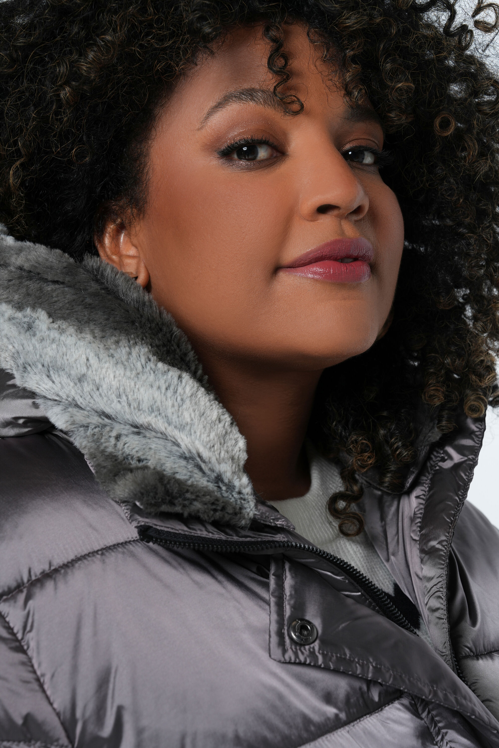 Licht gewatteerde jas image number 4