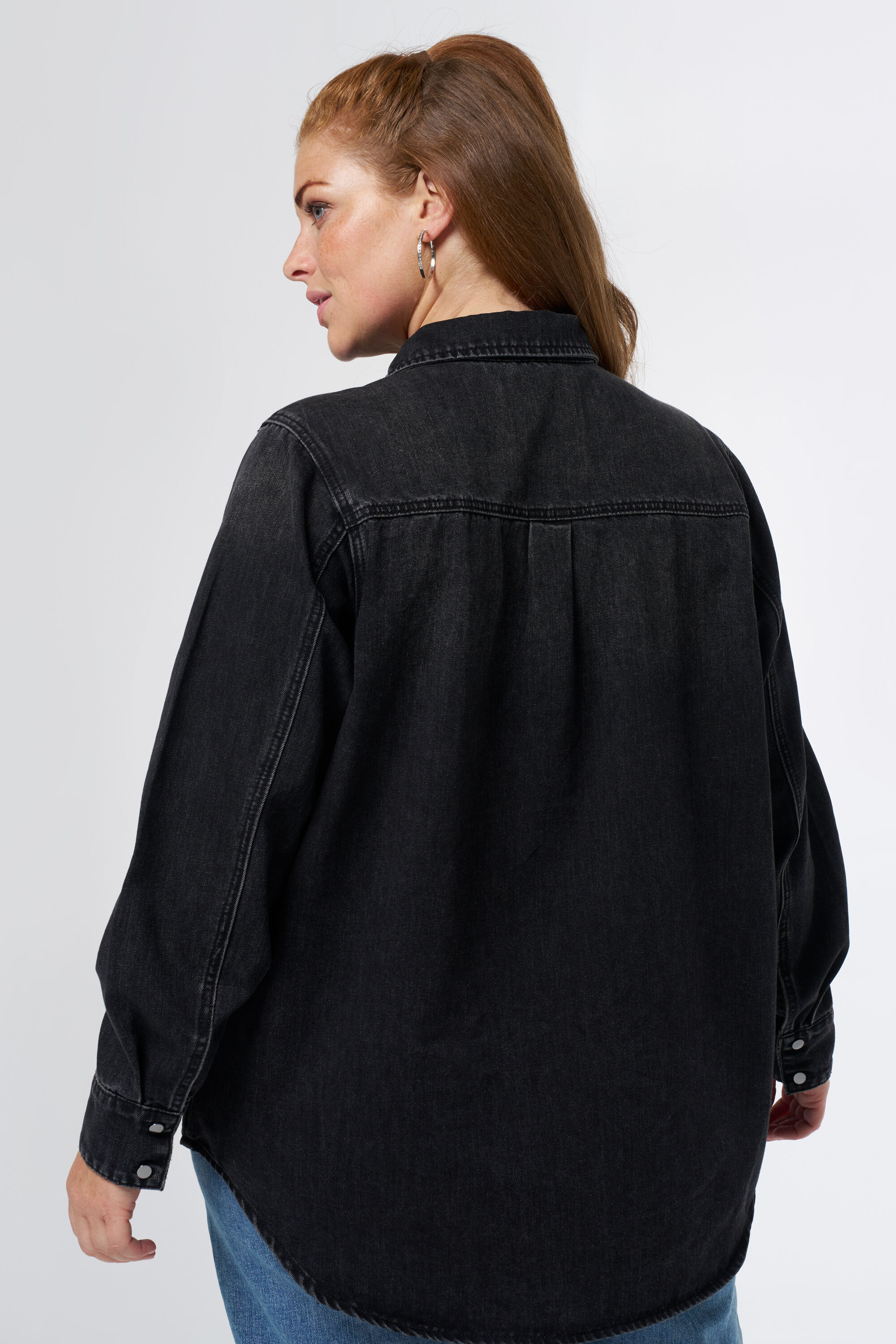 Denim blouse  image number 3