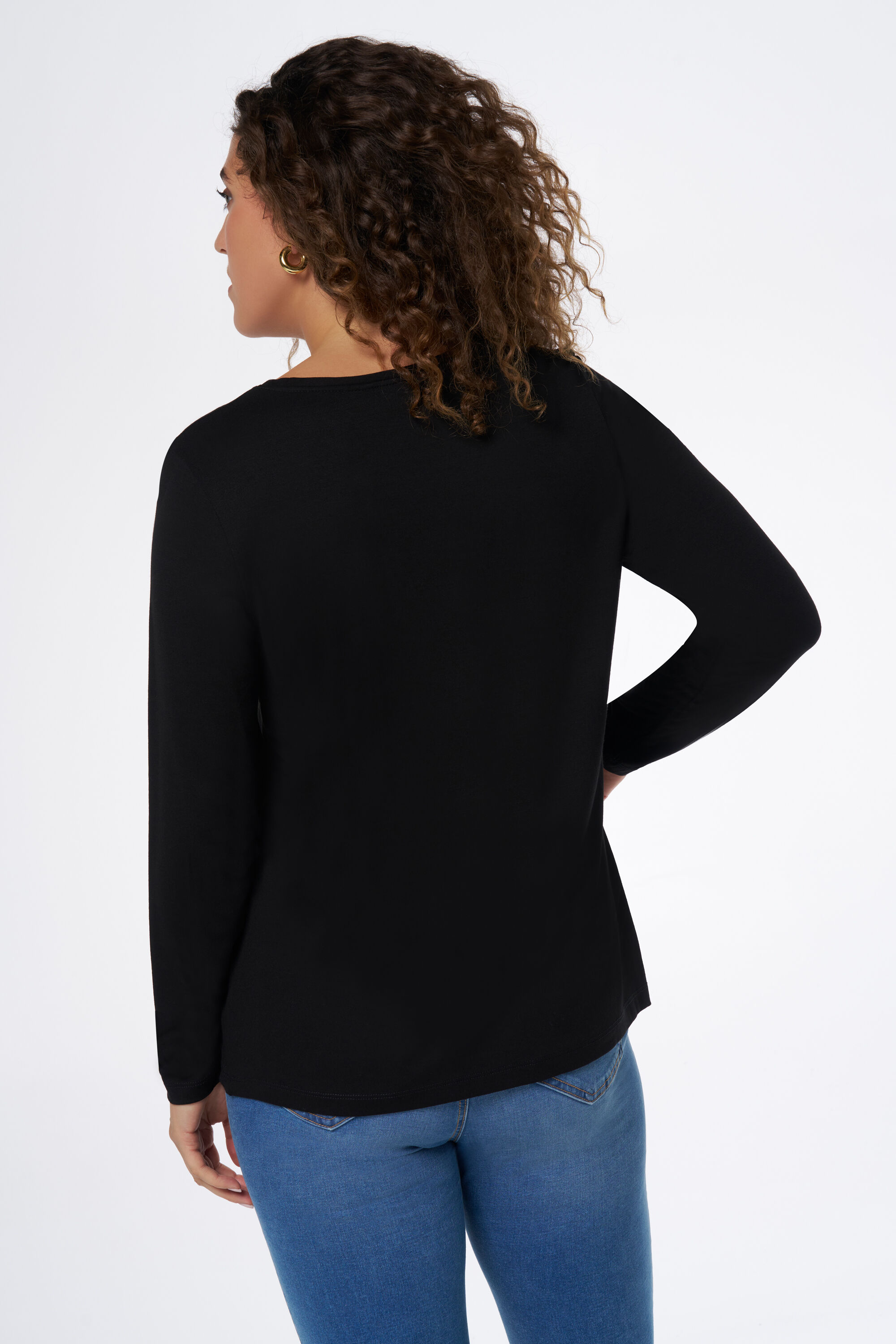 Top met lange mouwen image number 3