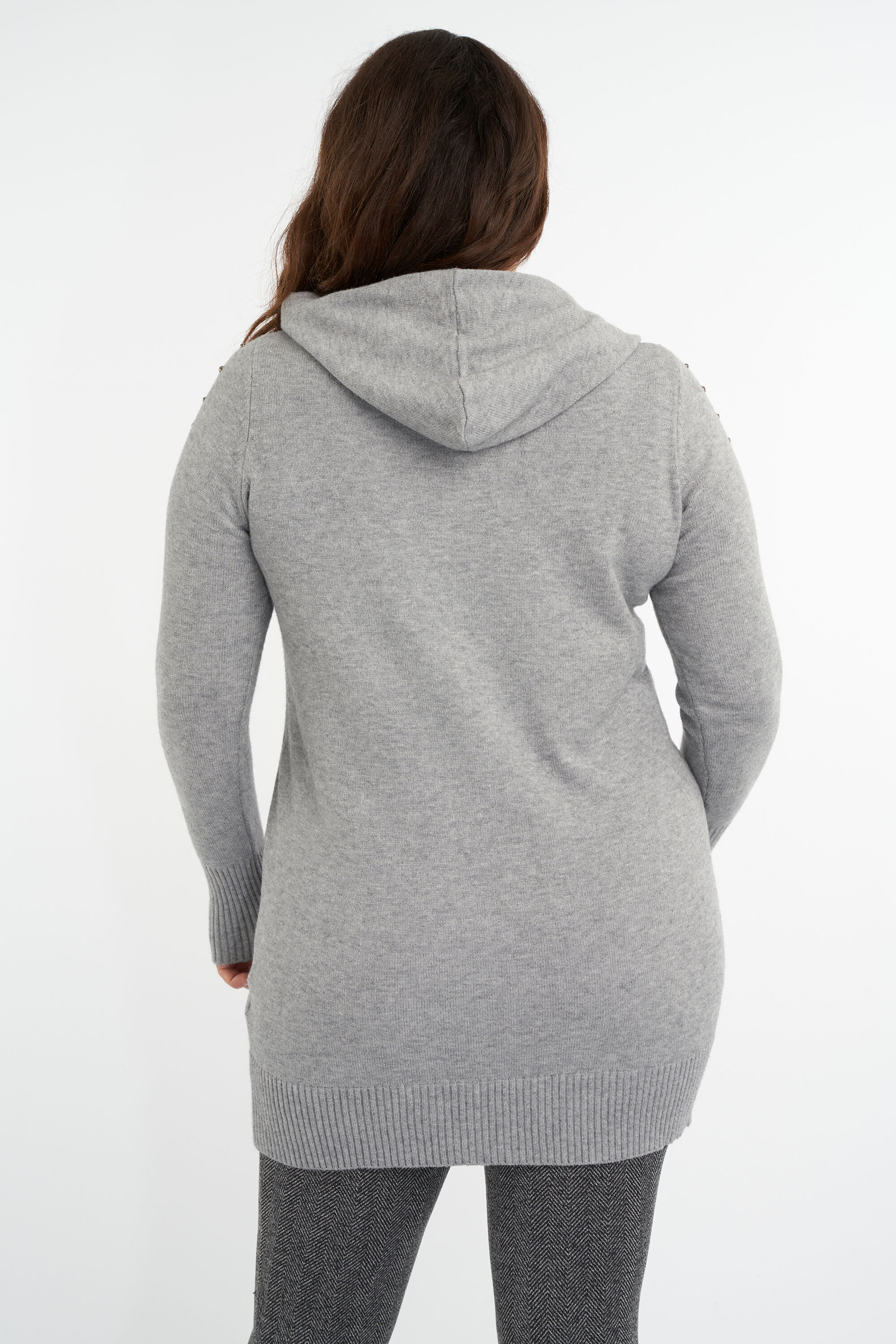 Lange trui met capuchon deals