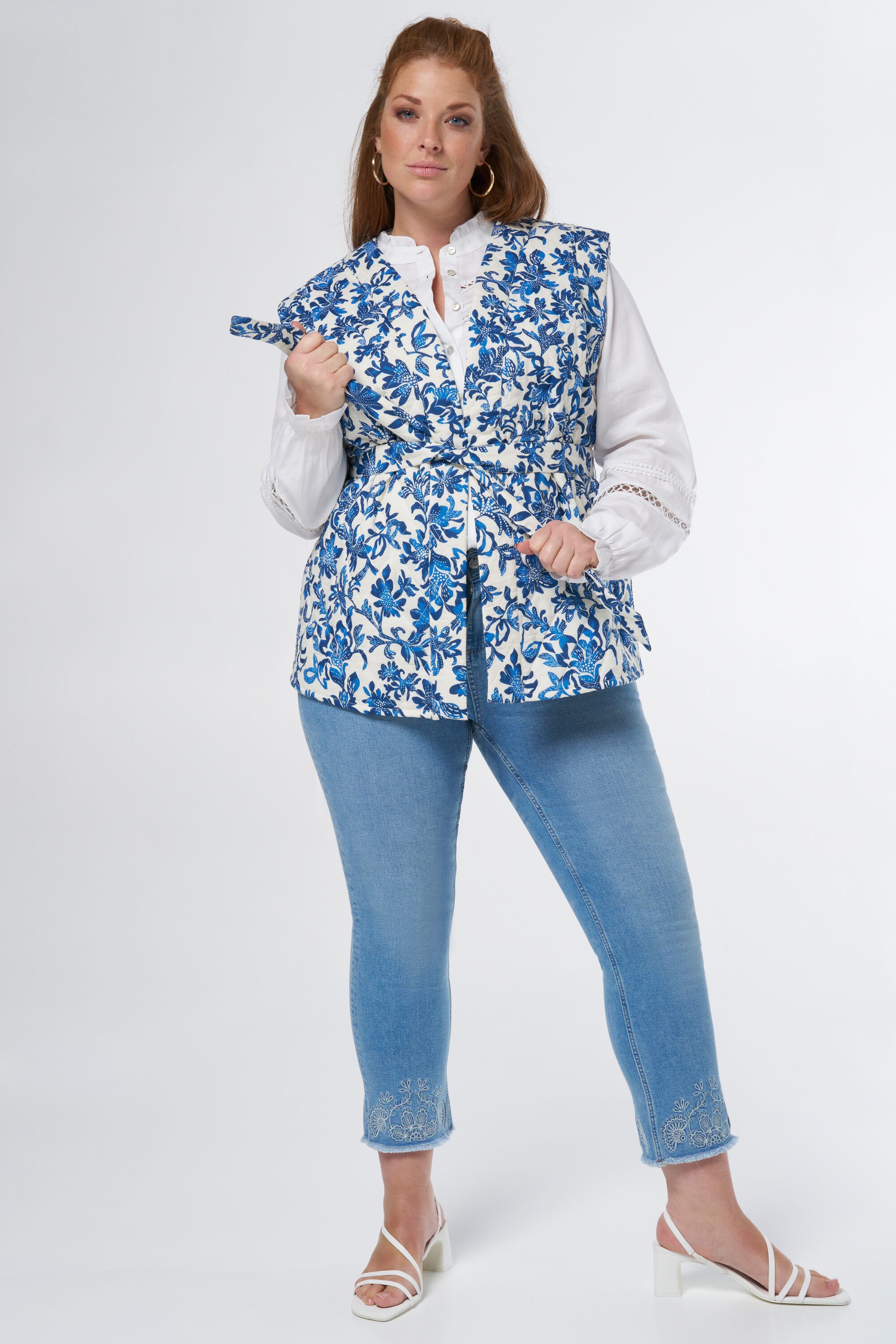 Gilet met print image number 5