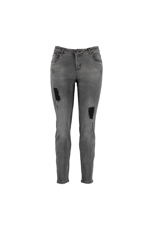 Jeans met distressed detail image number 1