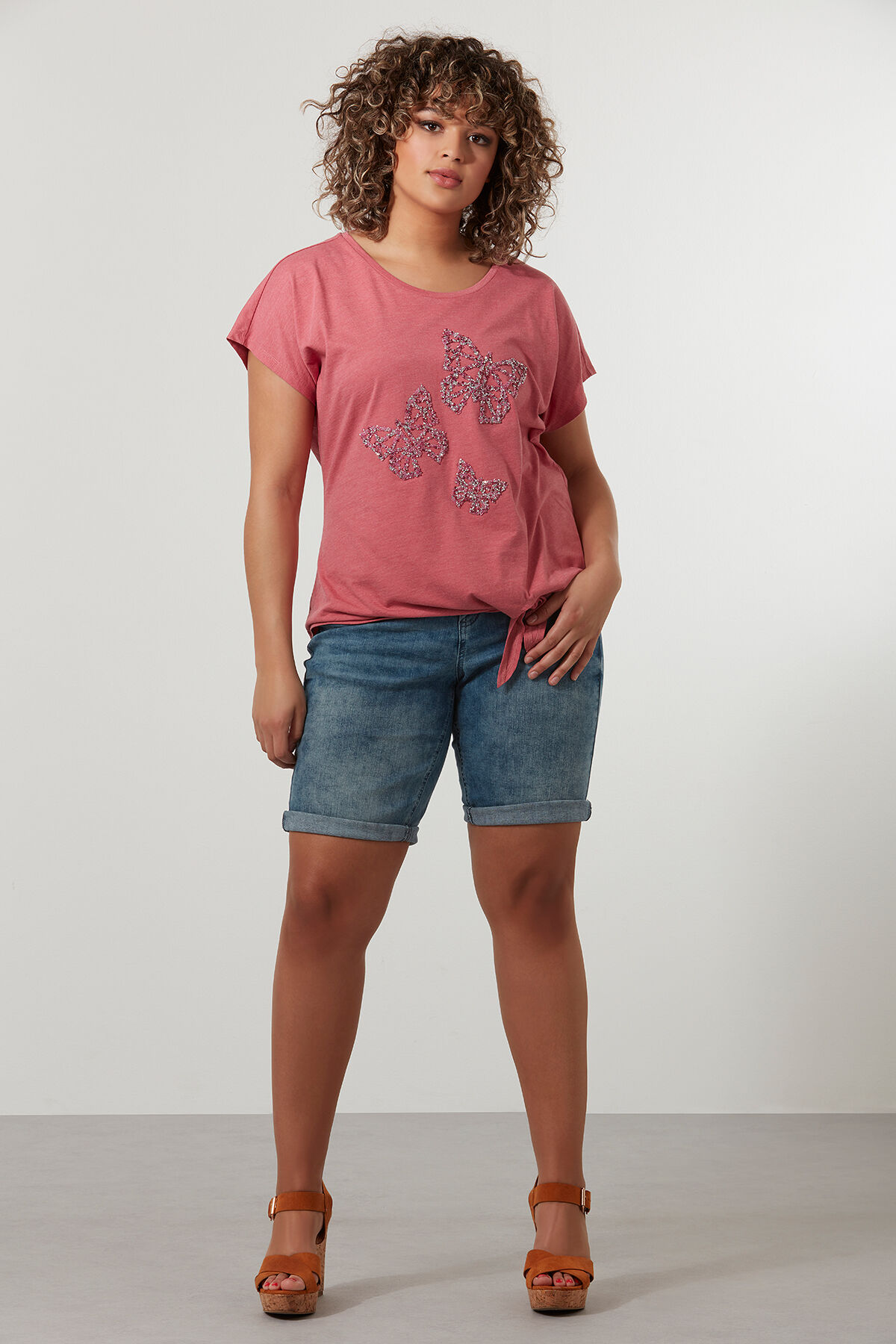 Denim bermuda image number 4