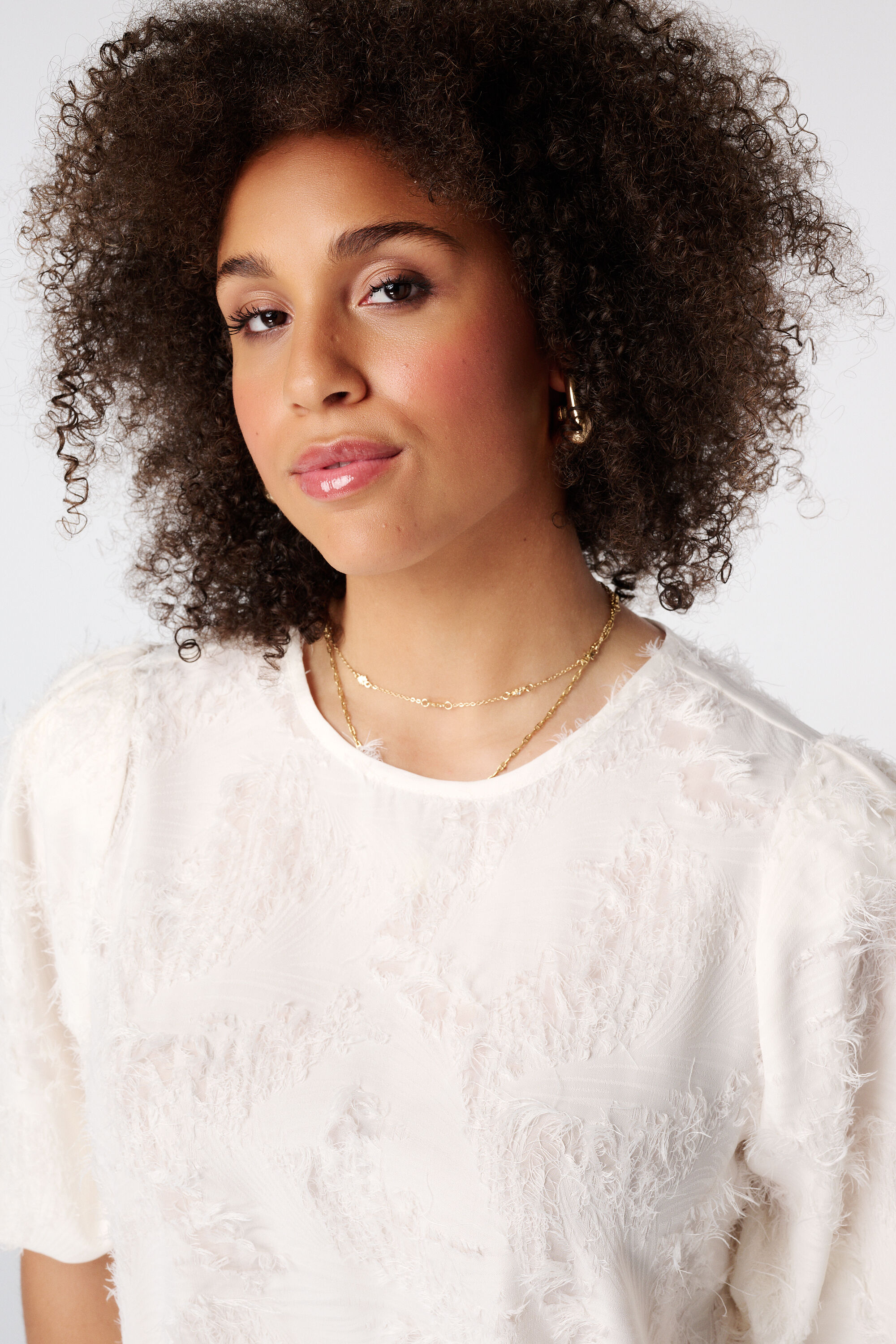 Blouse met structuur image number 4