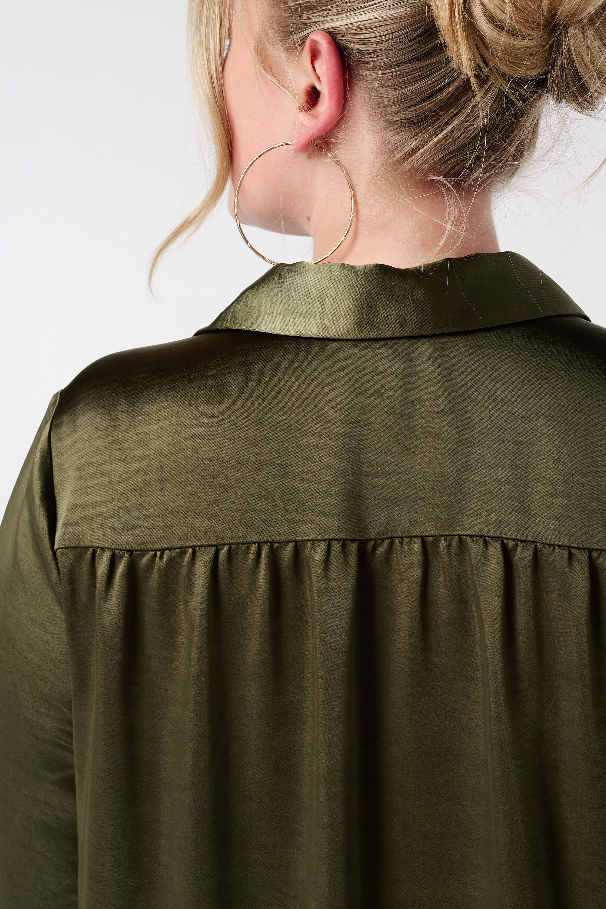 Blouse in satijnen look image number 6