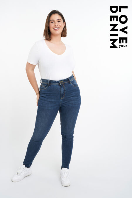 kapsel Vervreemden of Stijlvolle Jeans Maat 40 tot 54 Bestellen | MS Mode