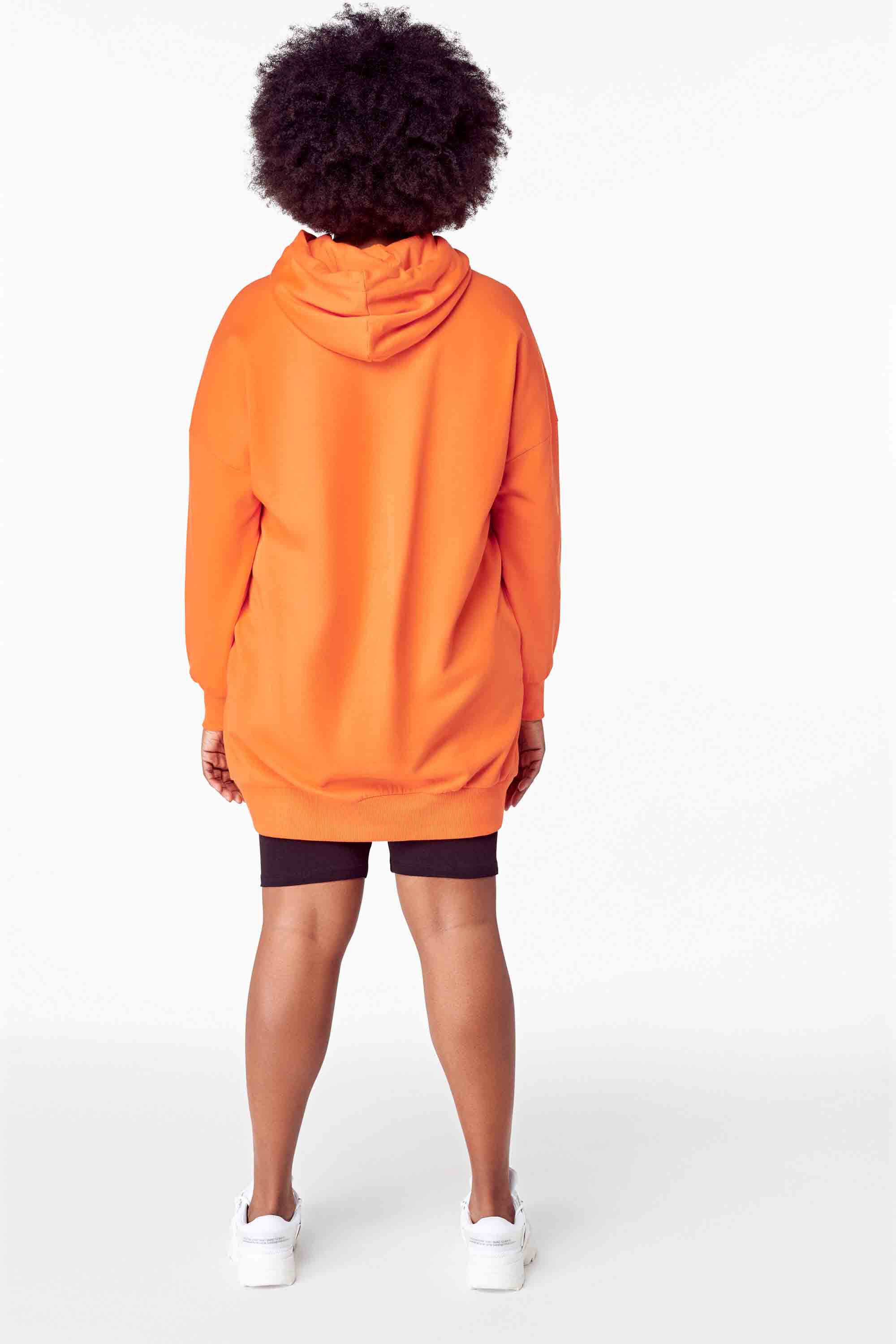 Sweaterdress met rubberopdruk image number 5