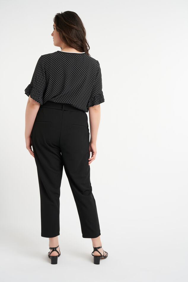 Broek met strikceintuur image number 3