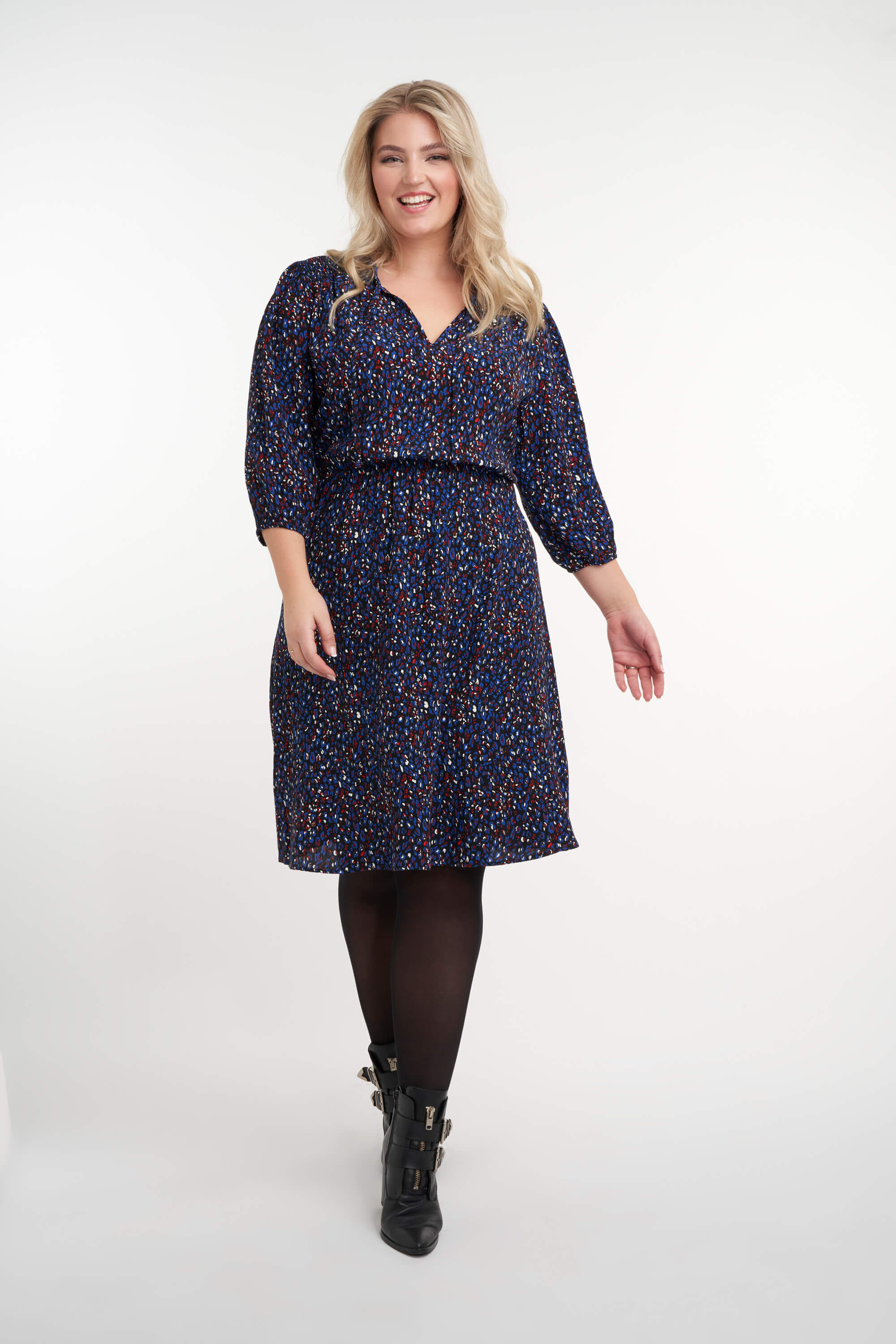 Jurk met print image number 5