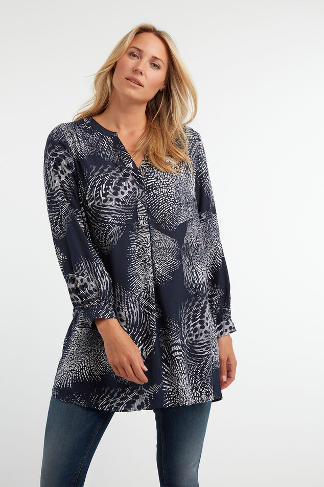 Blouse met print image number 3