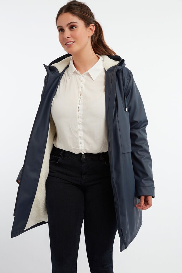 Regenjas met teddyvoering image number 5