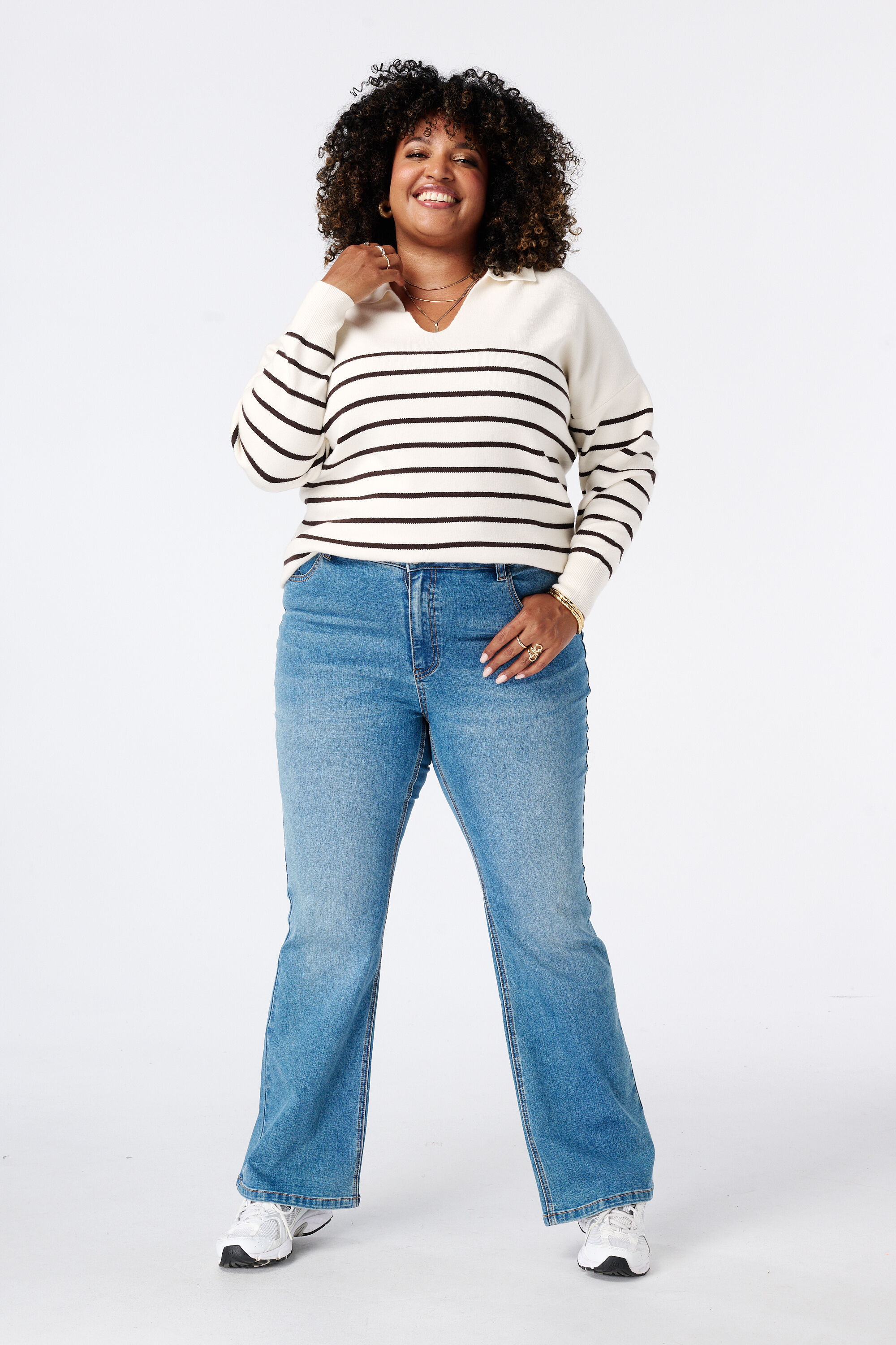 Flared leg jeans JASMIN