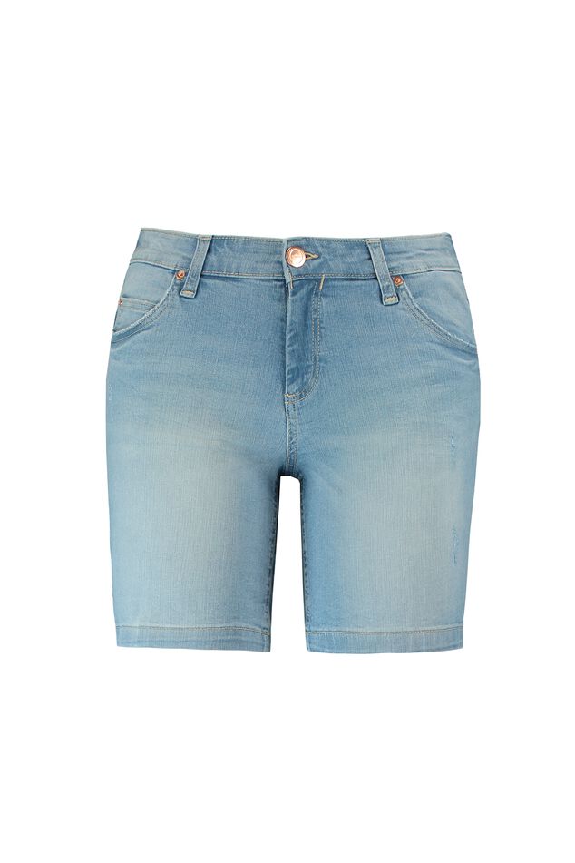 Denim short image number 1