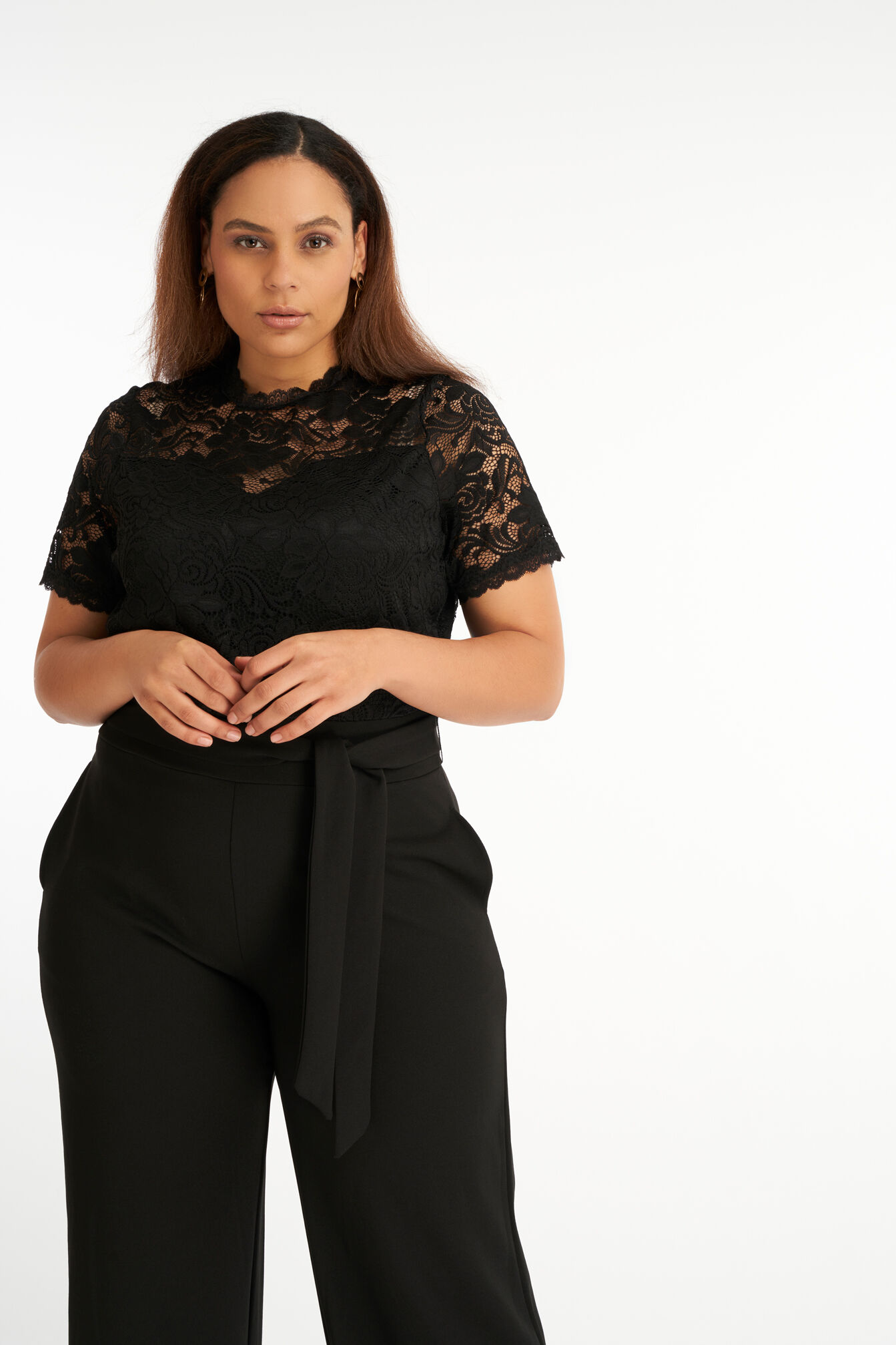 Jumpsuit met kant image number 6