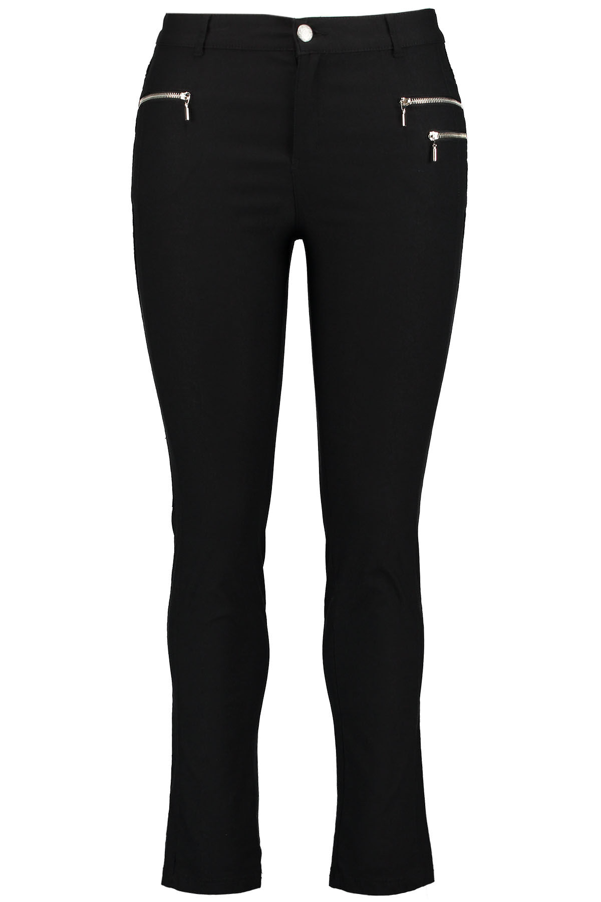 Wijde pliss&eacute; broek image number 1