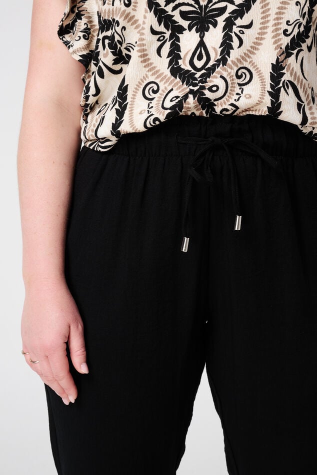 Comfy broek met strikkoord image number 4