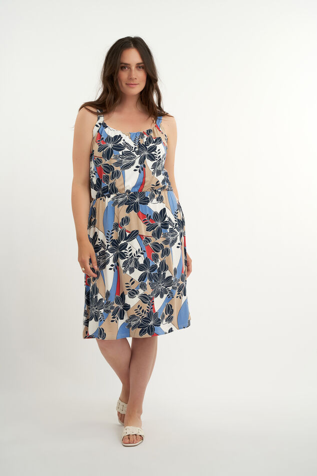 Jurk met print image number 4