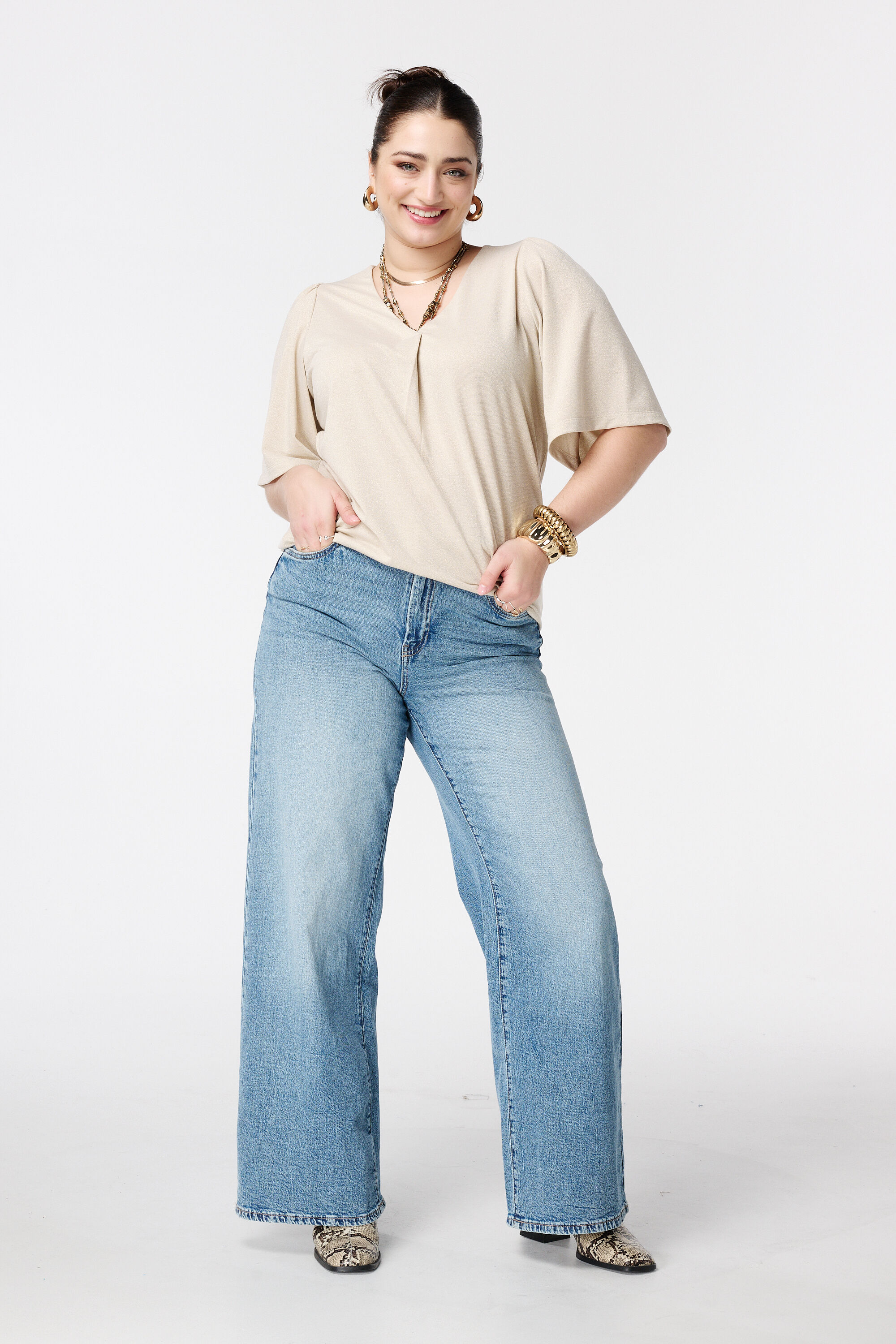 Top met vlindermouwen image number 5