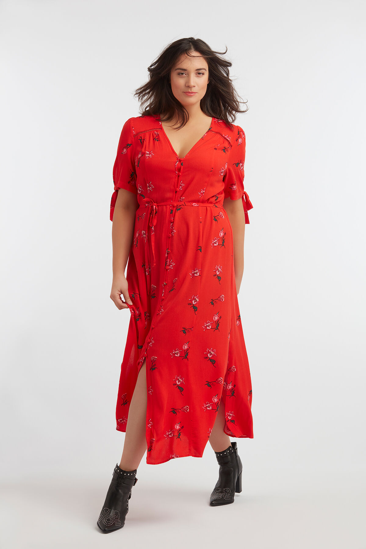 Doorknoopjurk zomer clearance
