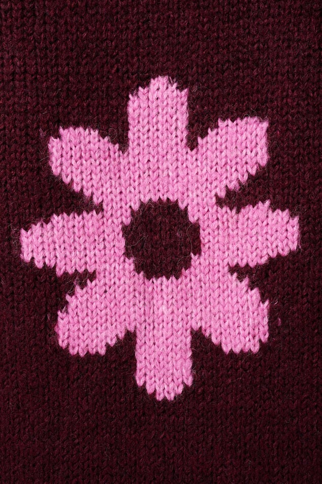 Trui met bloemen print image number 6