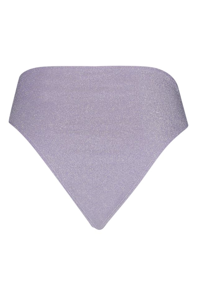 High waisted bikini broekje met glitter image number 3