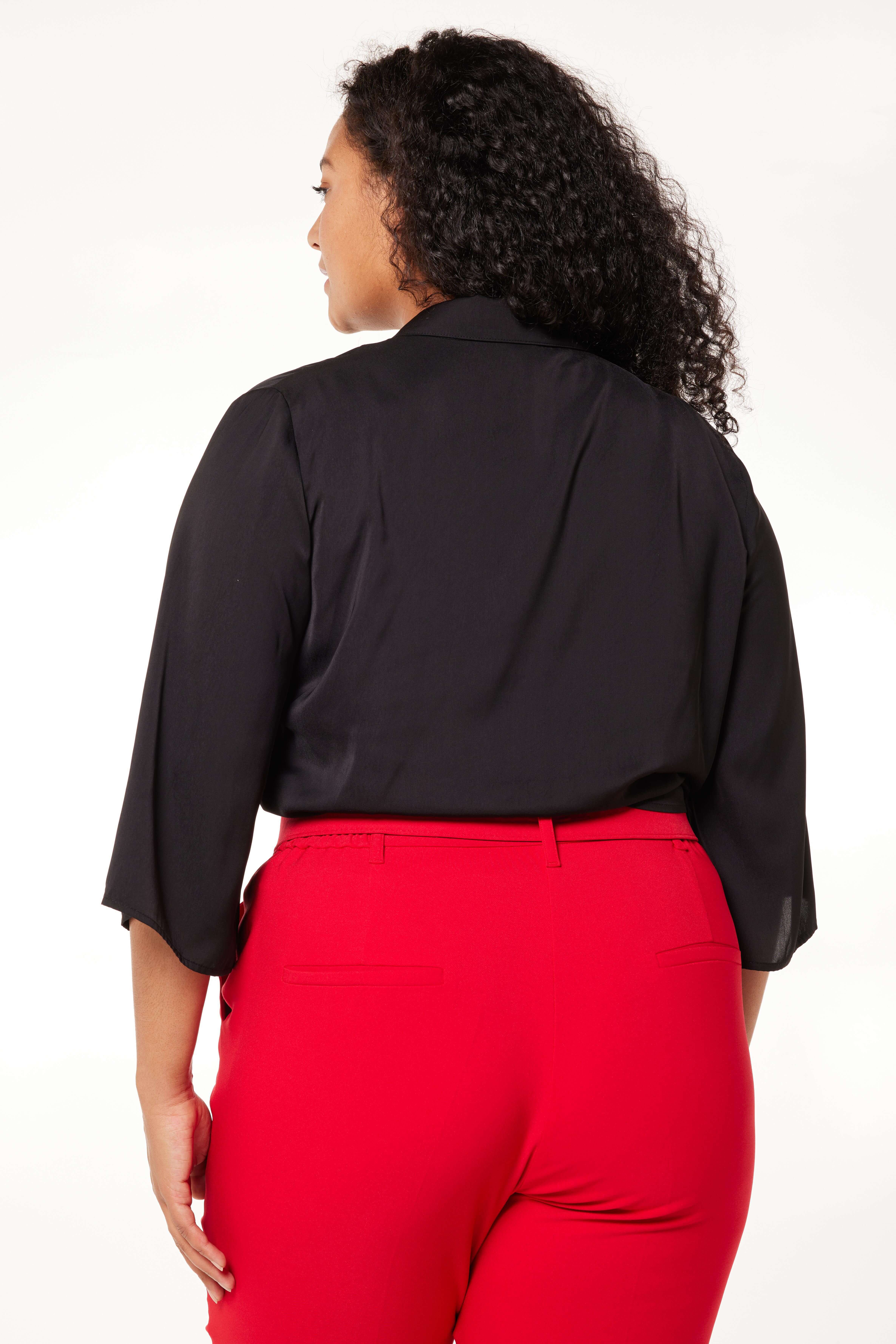 Blouse met knoopdetail image number 3