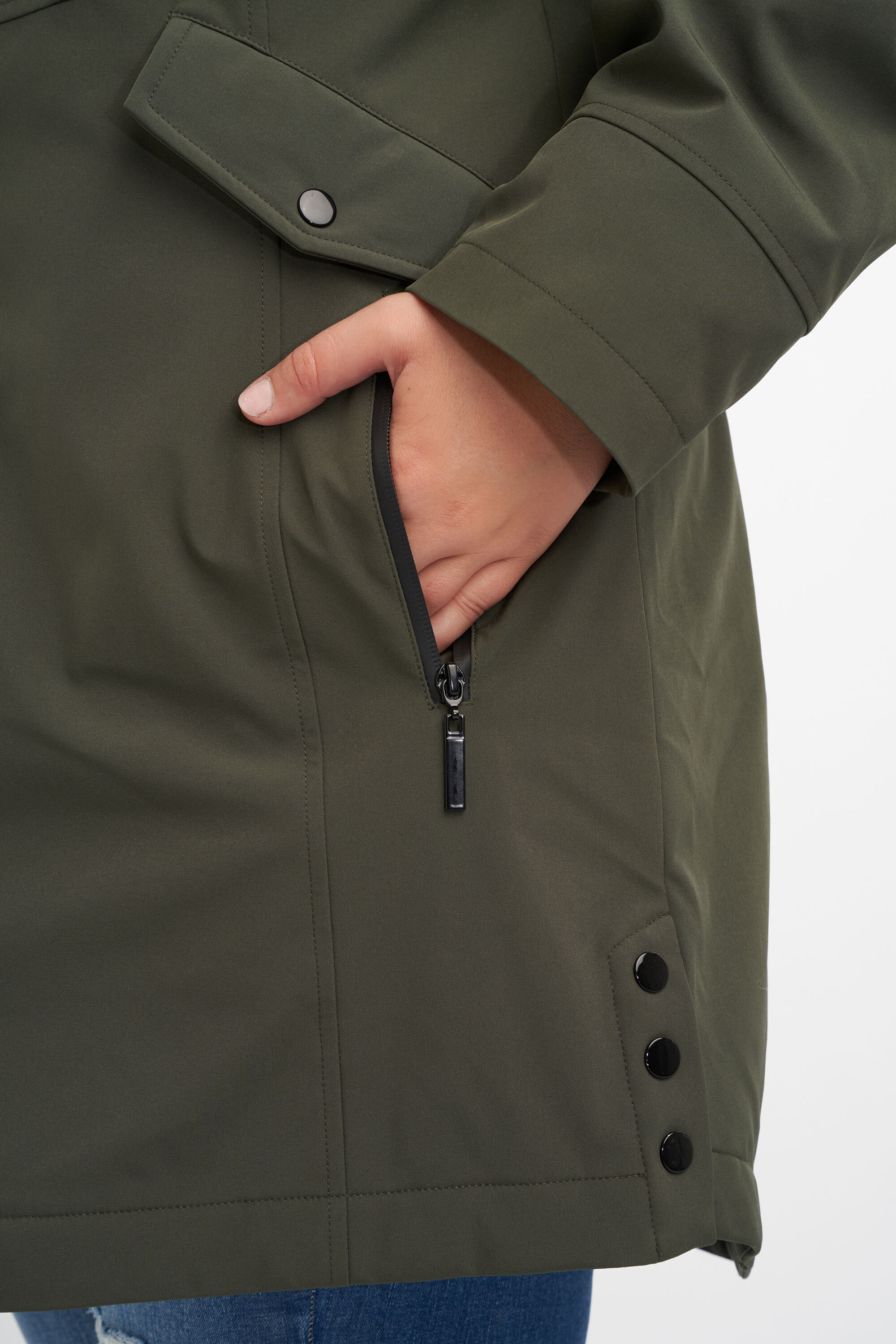 Softshell parka image number 5