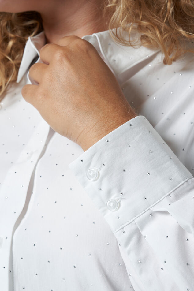 Overhemd met strass image number 4