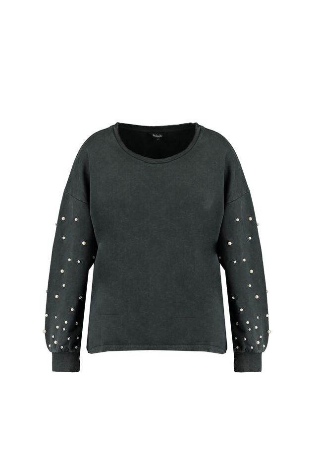 Washed sweater image number 1