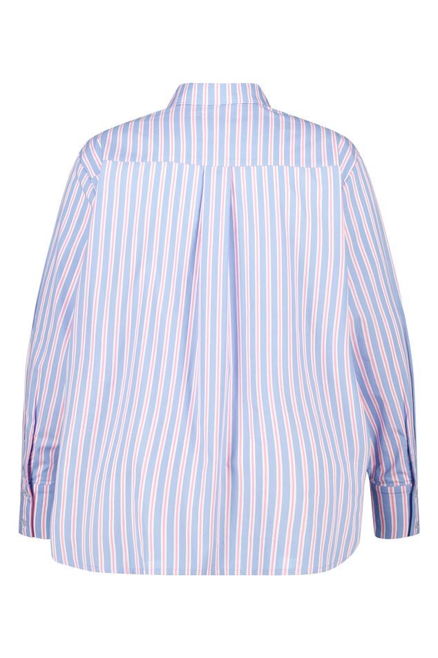 Overhemdblouse van katoen image number 2