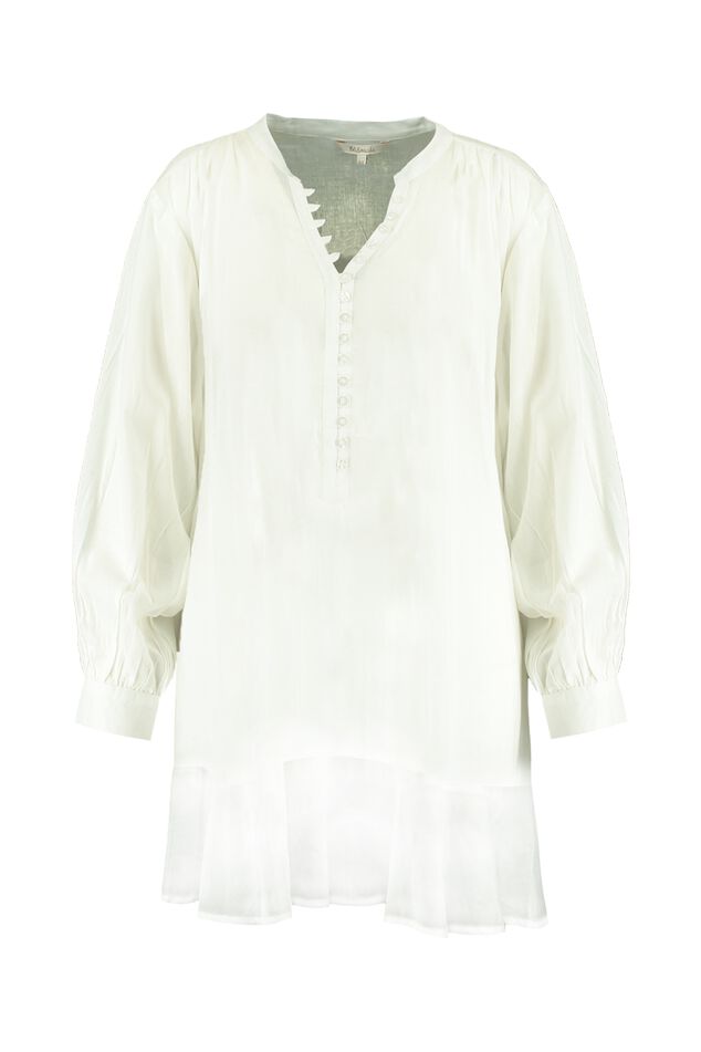 Lange blouse met knoopjes image number 1