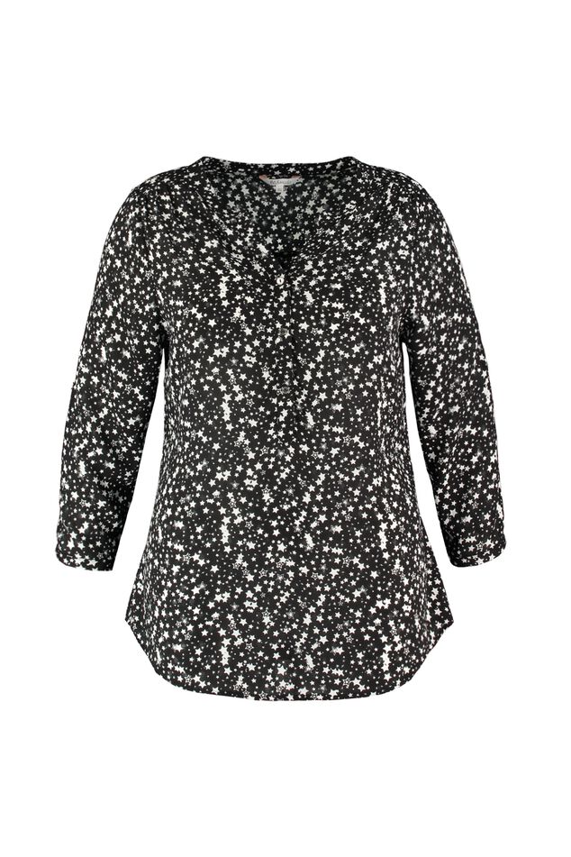Blouse met all-over print image number 1