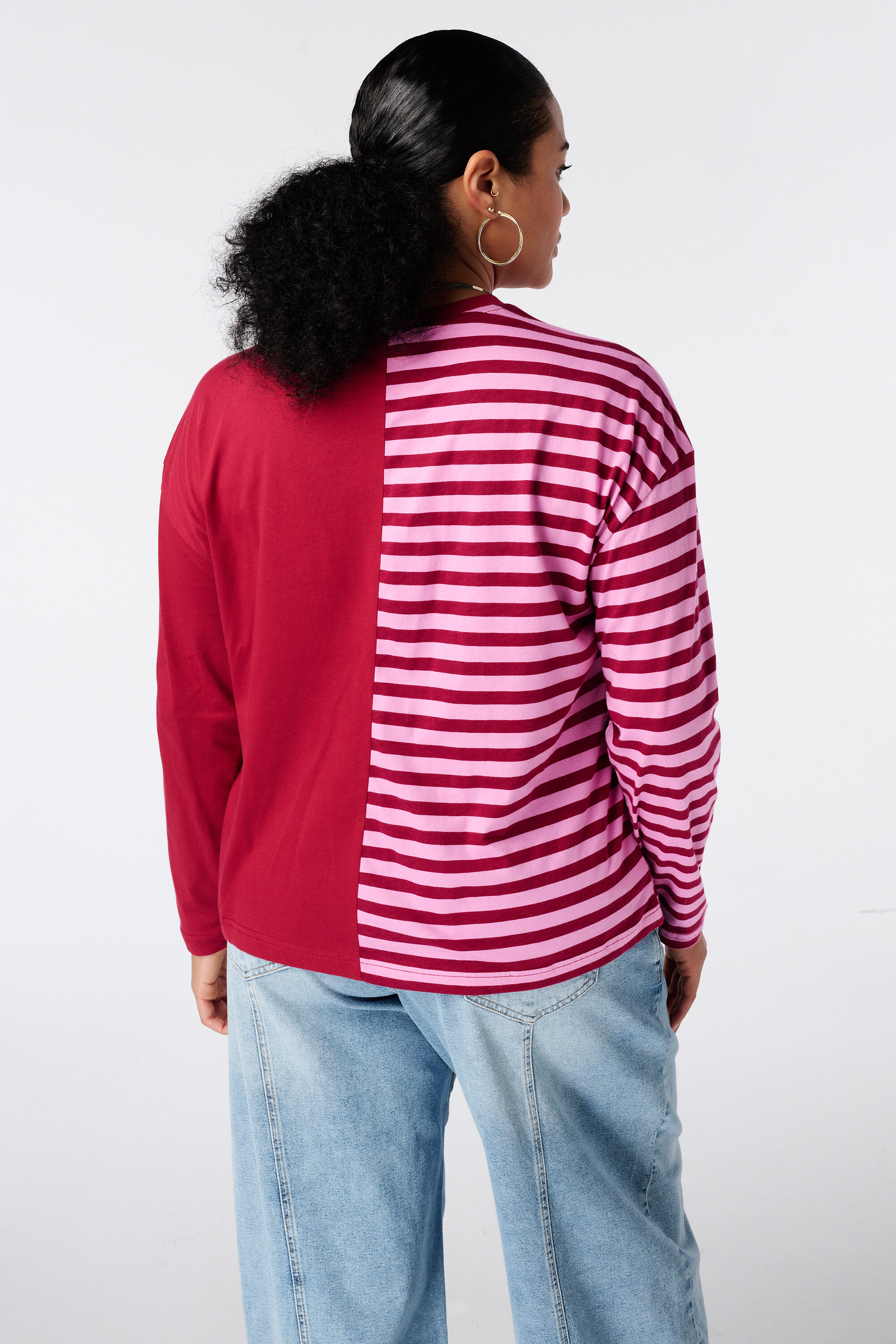 Gestreepte longsleeve image number 3