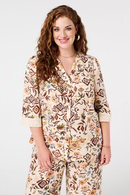 Blouse met print Blouse met print