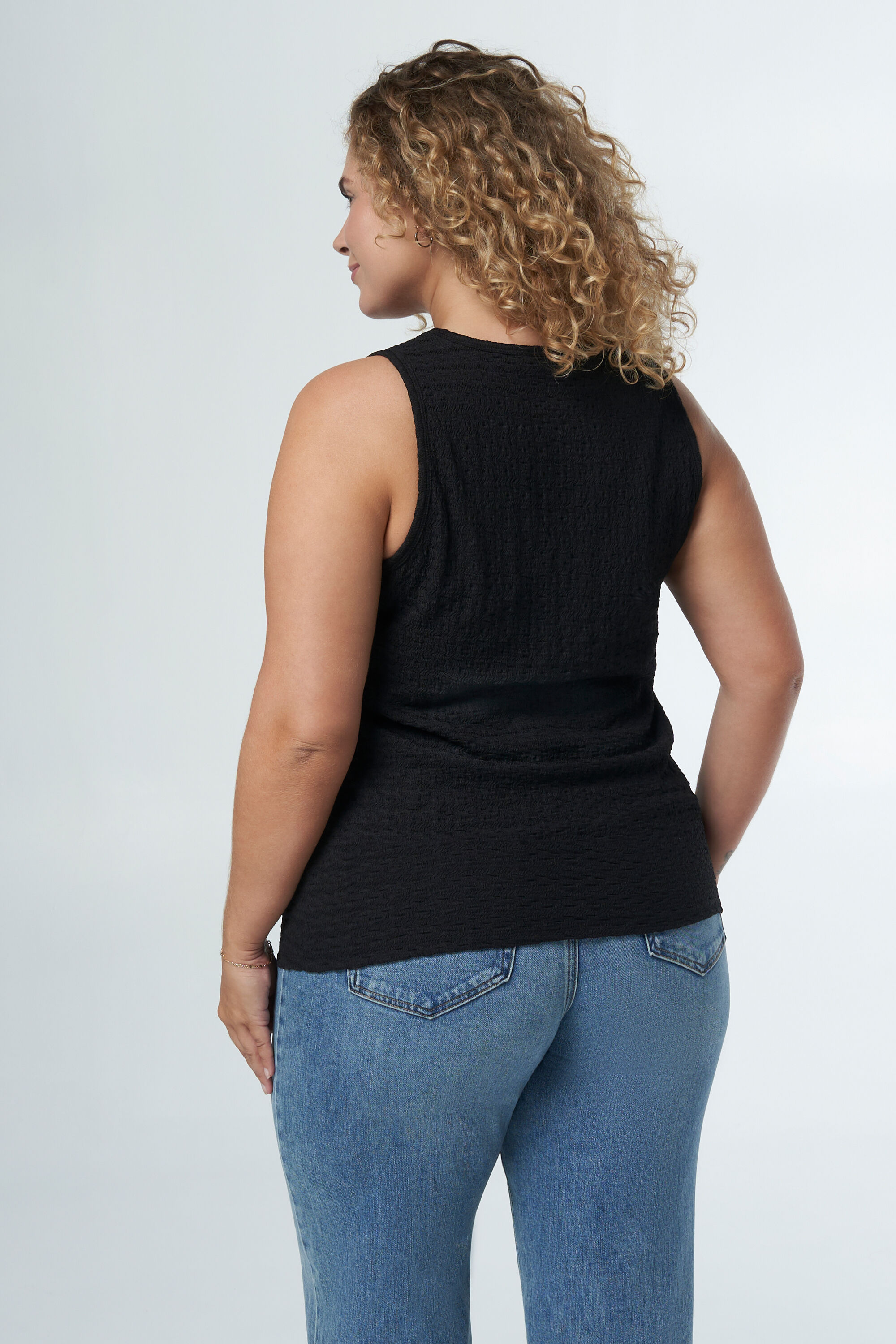 Tanktop met structuur image number 3