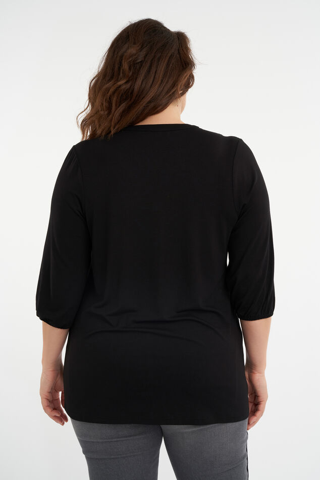 Top met ritsdetail image number 3