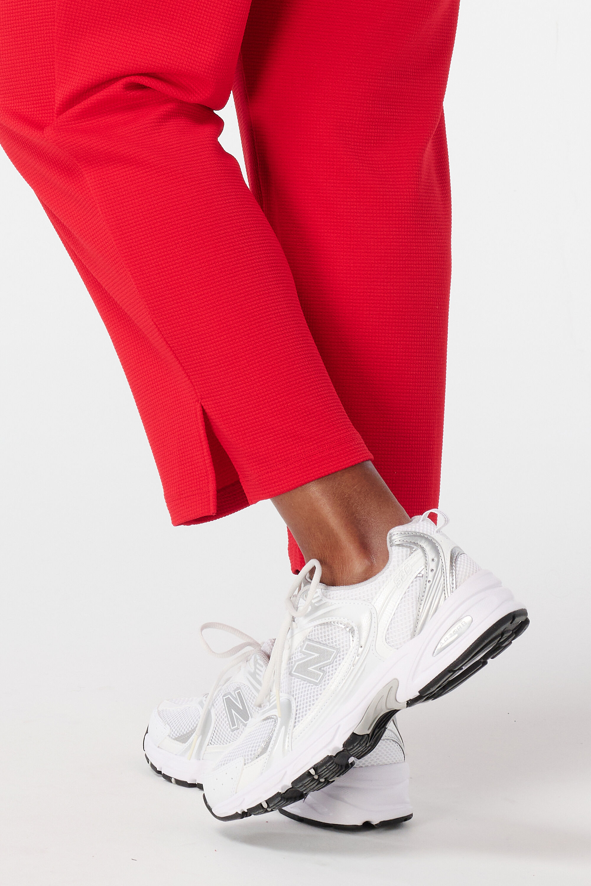 Broek met elastische taille image number 4