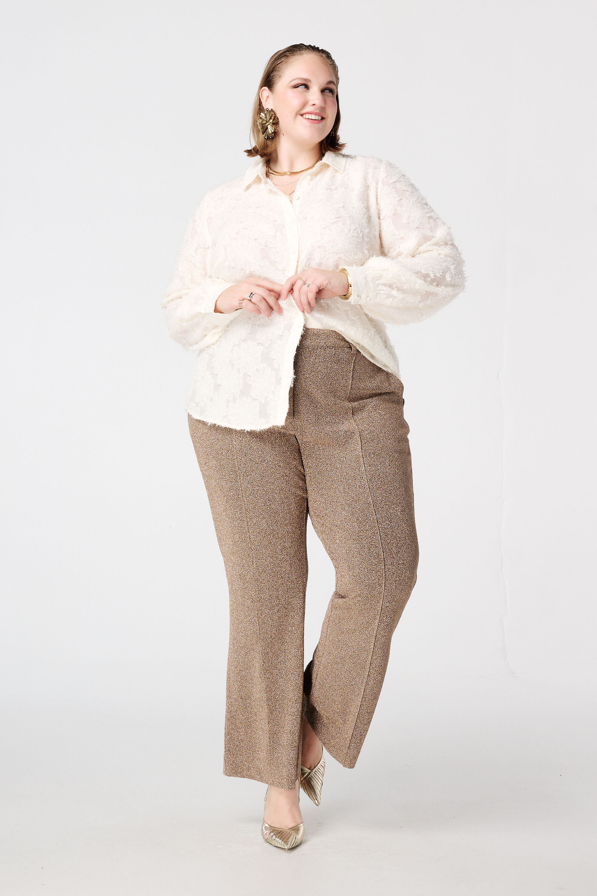 Blouse met structuur image number 5