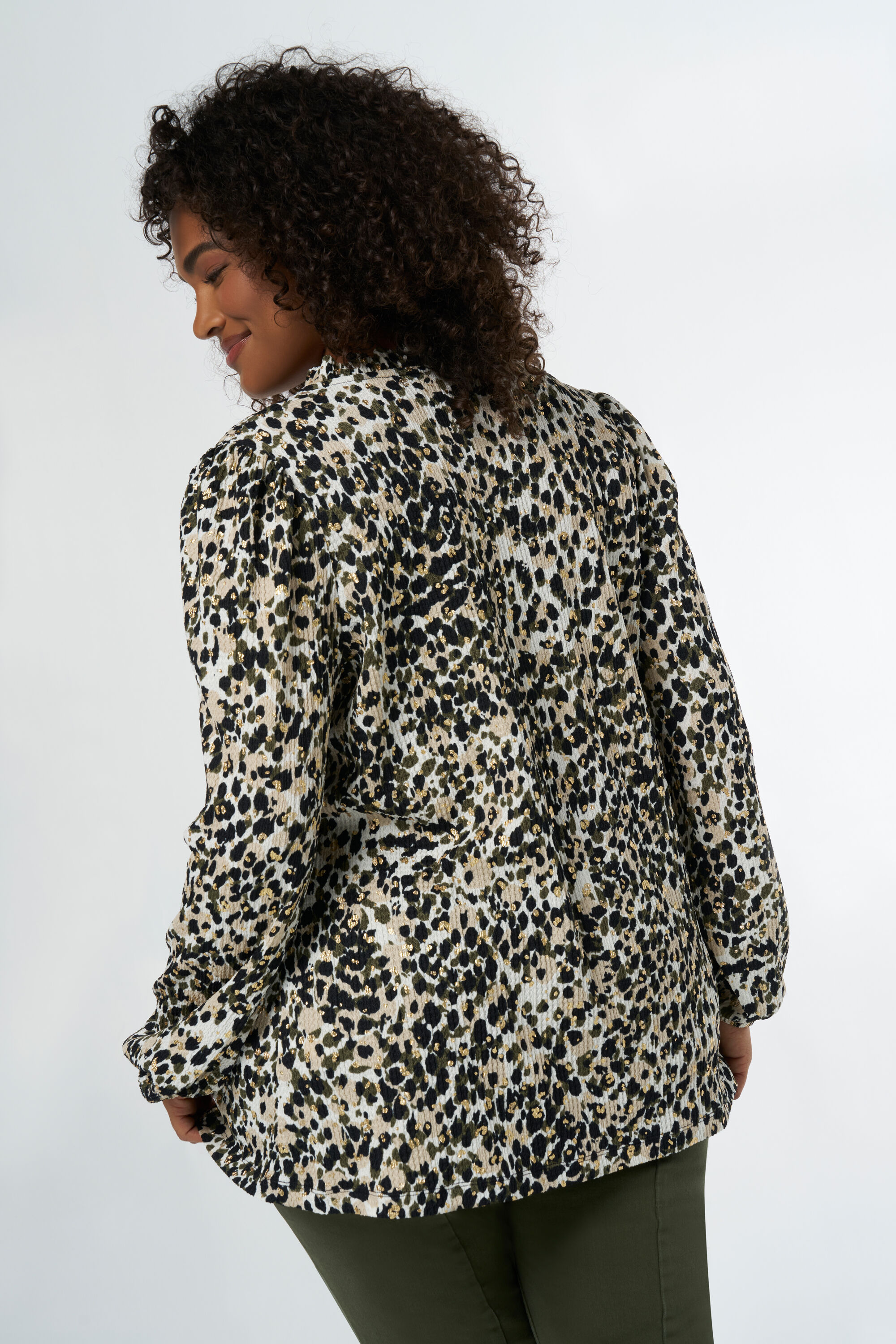 Blouse met dierenprint image number 3